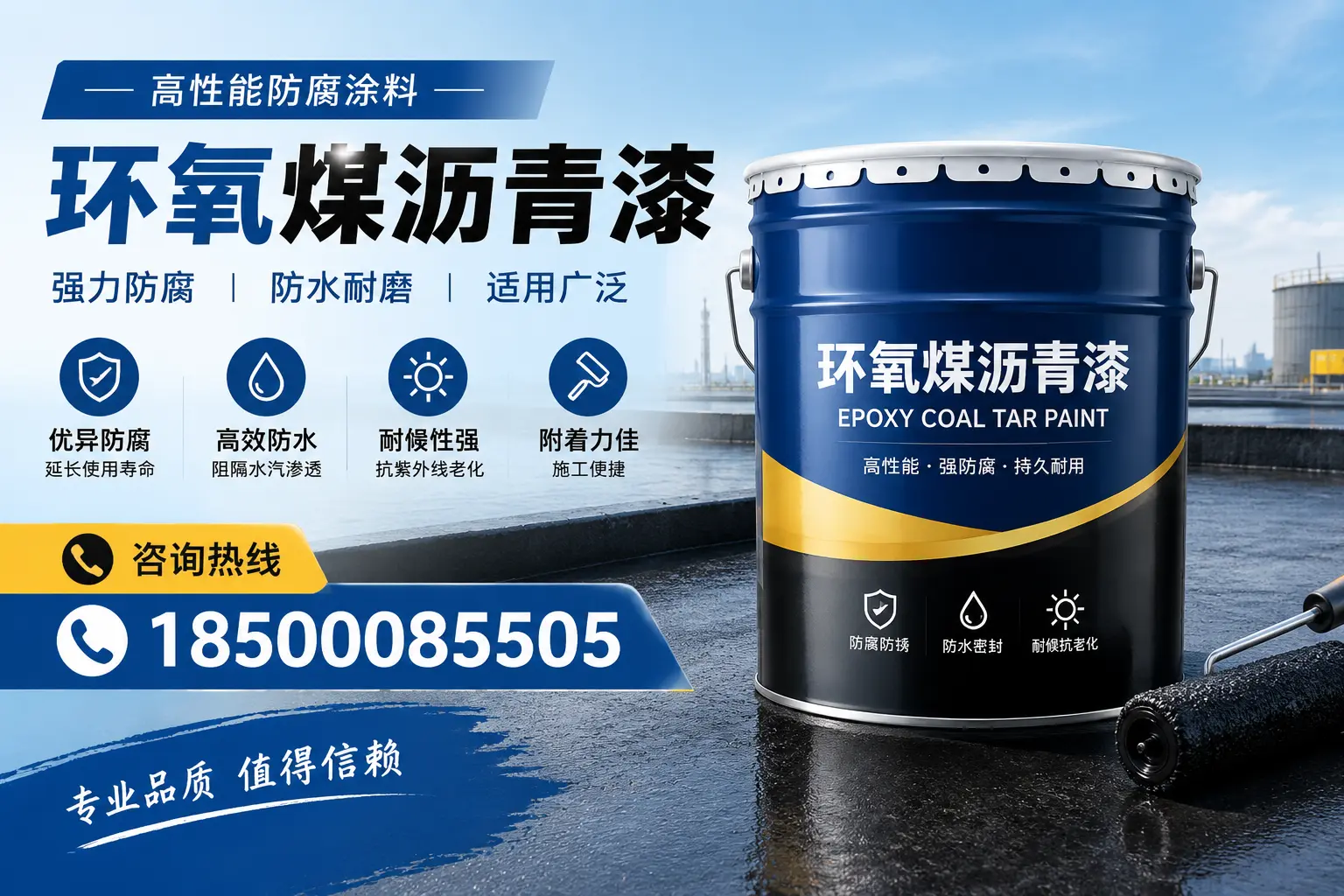 环氧煤沥青漆的主要成分与功能，滨州用户深度了解
